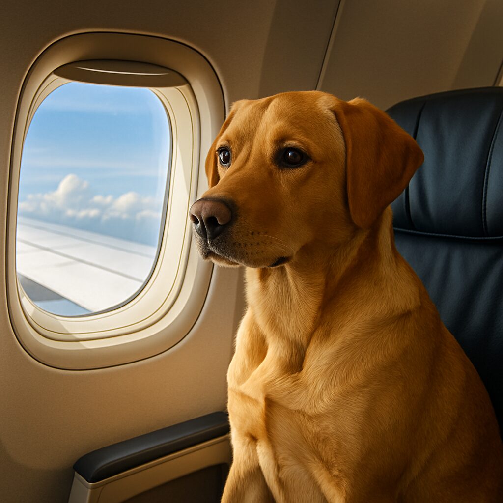 Dog air travel
